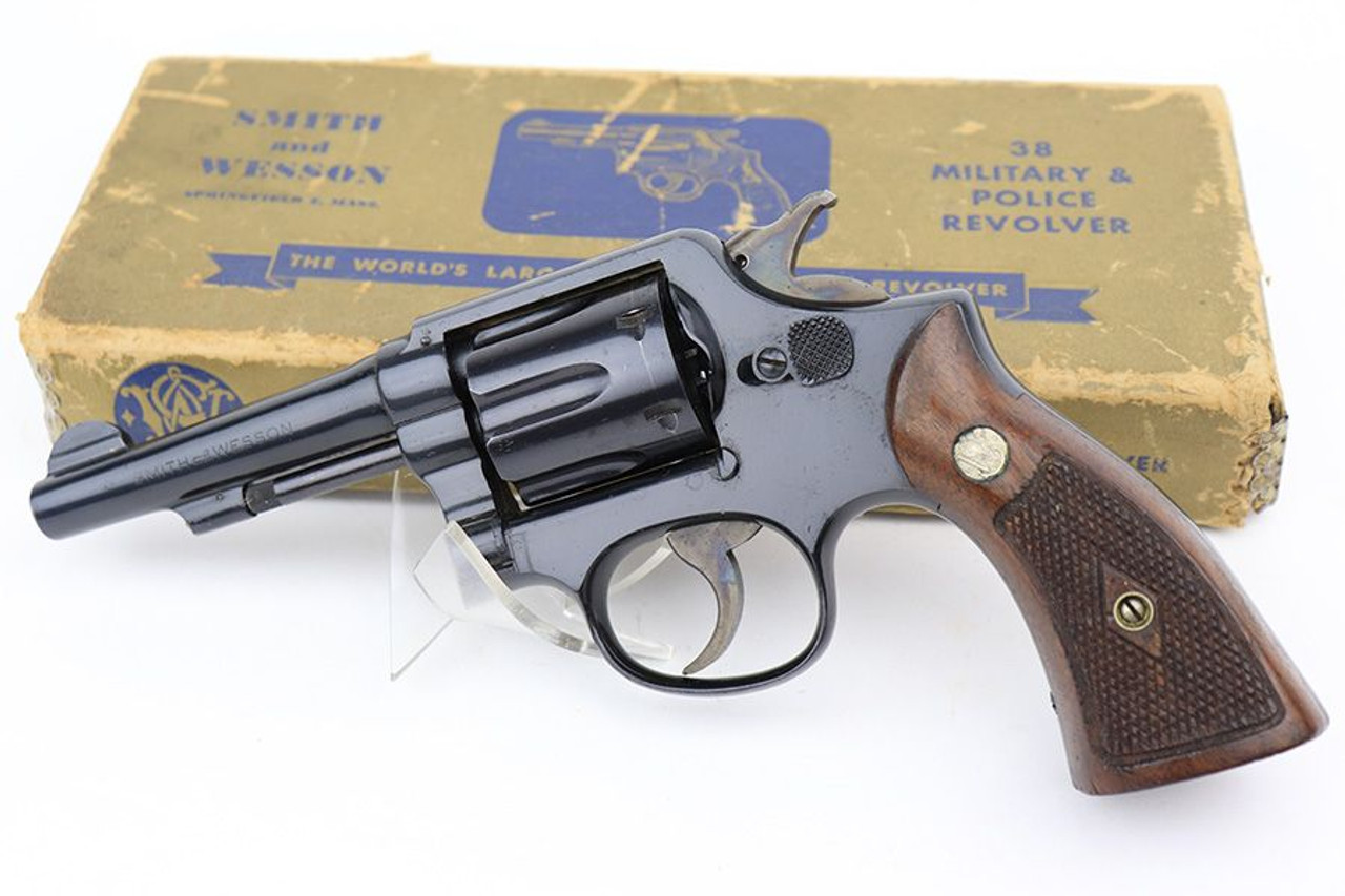 Minty, Boxed Smith & Wesson M&P 38 Revolver - 1