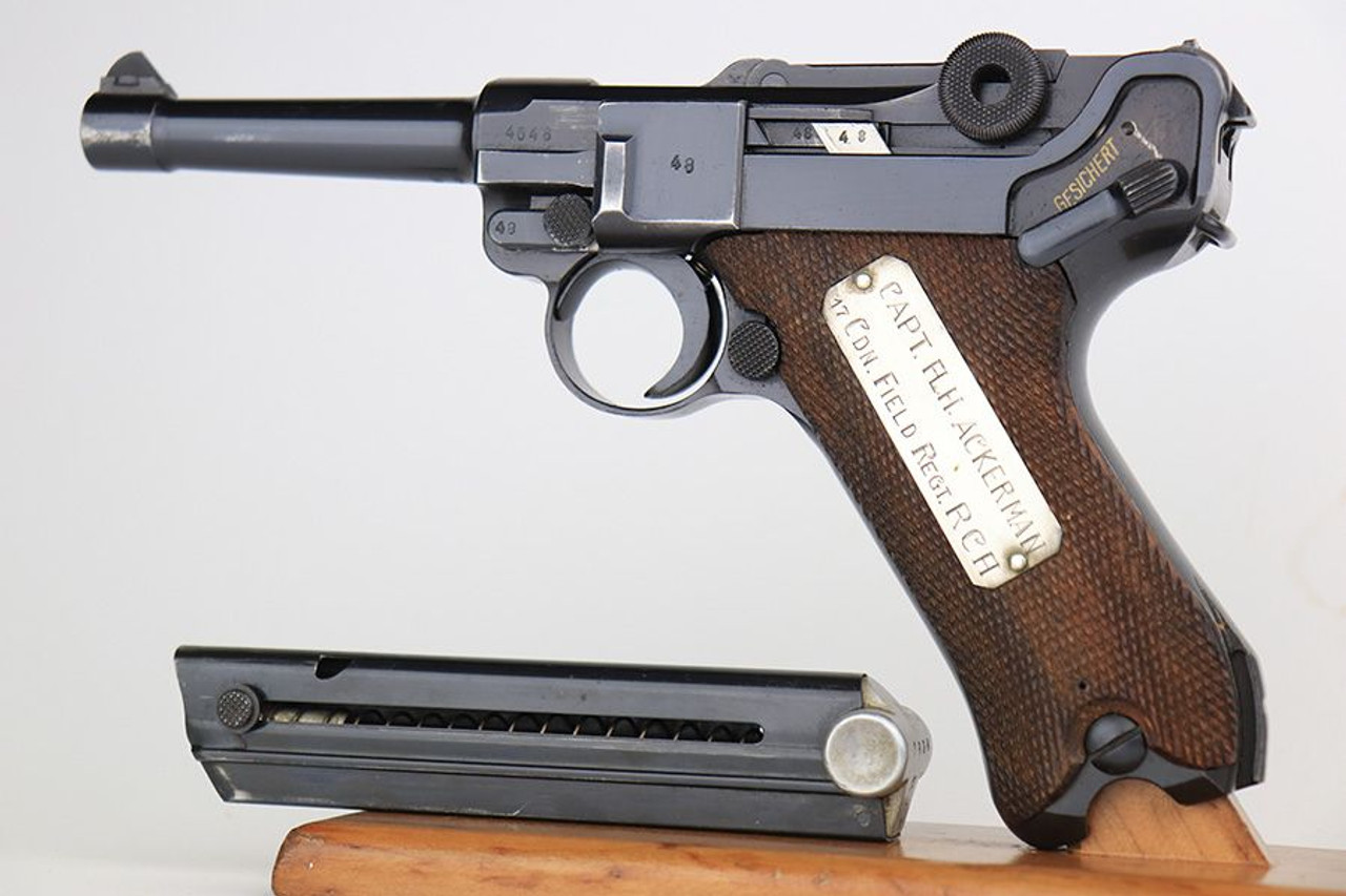 Minty 1939 Mauser Luger - Attributed to RCA Pilot - 1