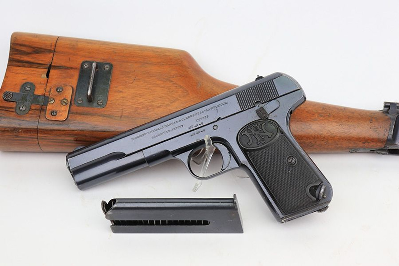 Rare FN Model 1903 "War Model" With Shoulder Stock - 1
