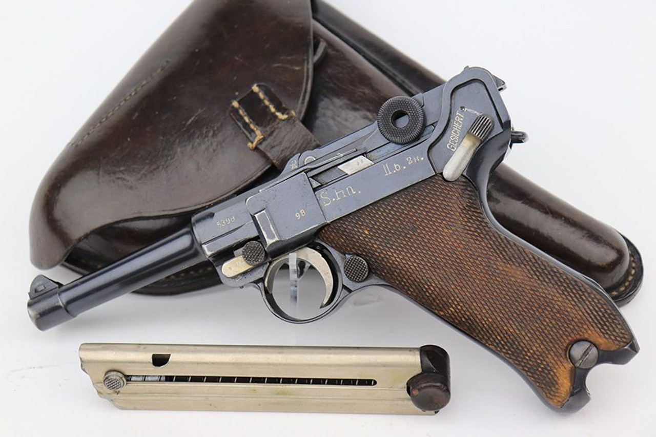 Double Date 1918 DWM Luger Rig - Police Rework - 1