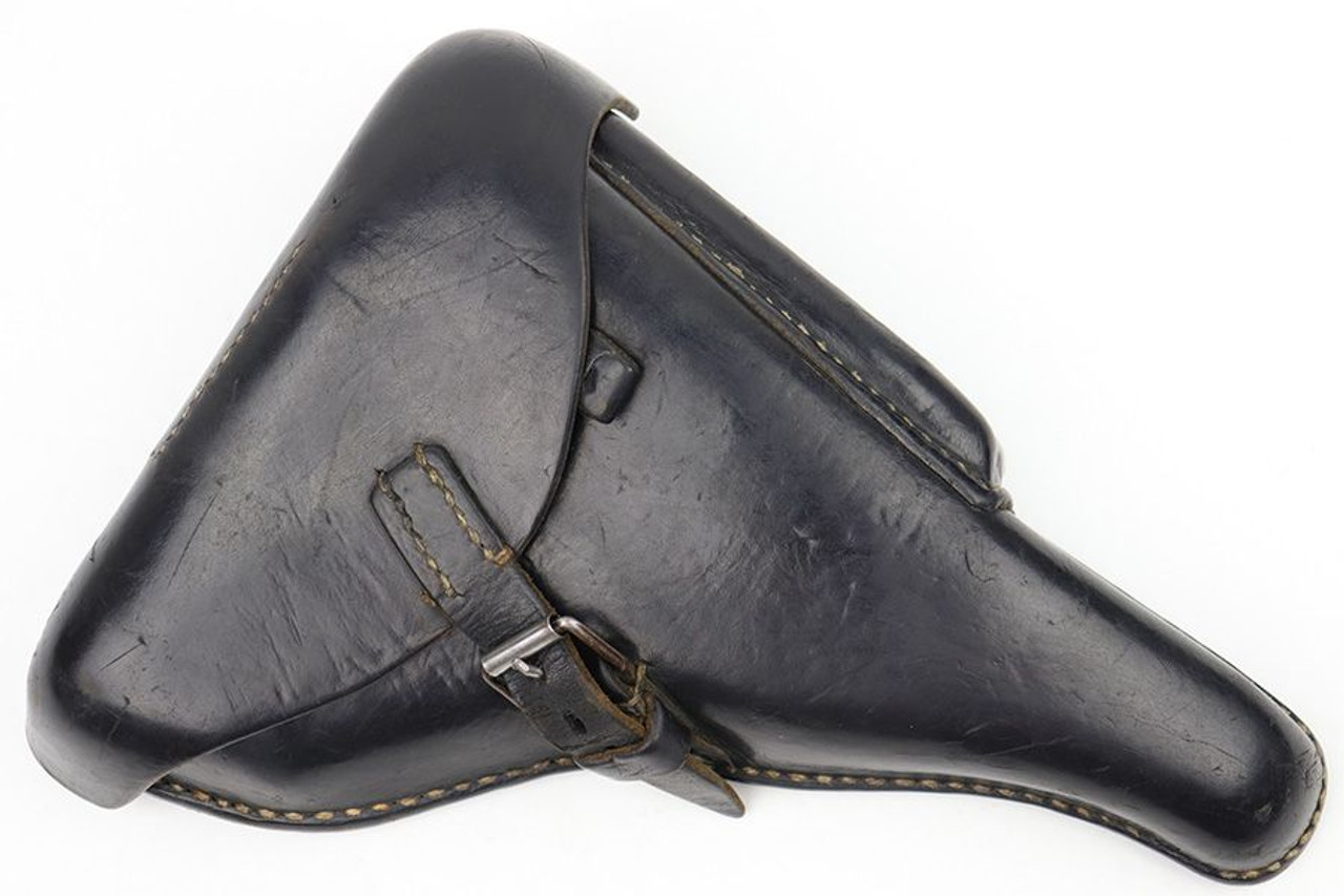1942 Luger Holster - Restitched Belt Loops - 1