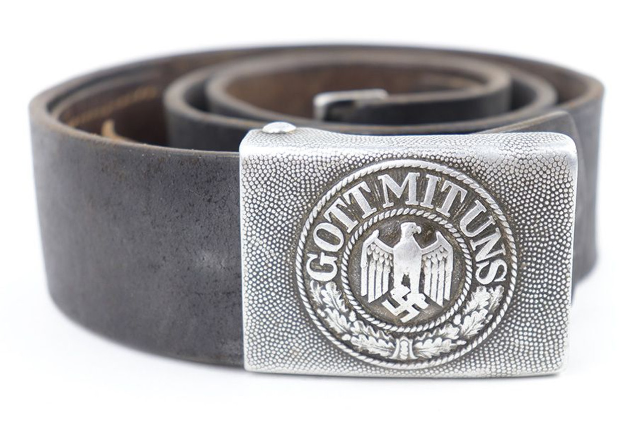 WW2 German Army Belt & Buckle - 1