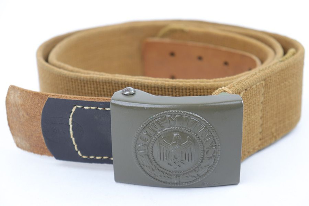 Mint DAK Belt & Buckle - Afrika Korps. - 1