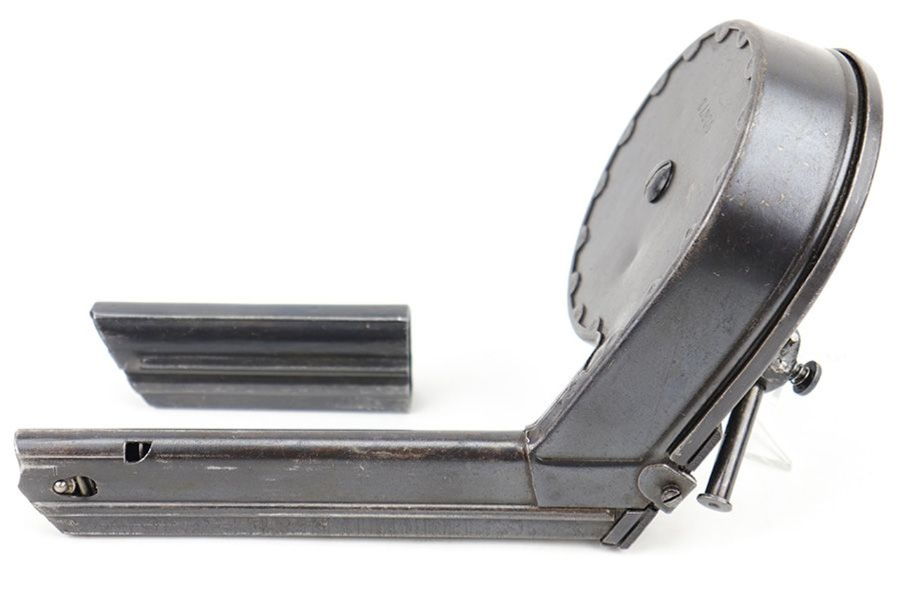 Type 1 Snail Drum Luger Magazine with Dust Cover - 1