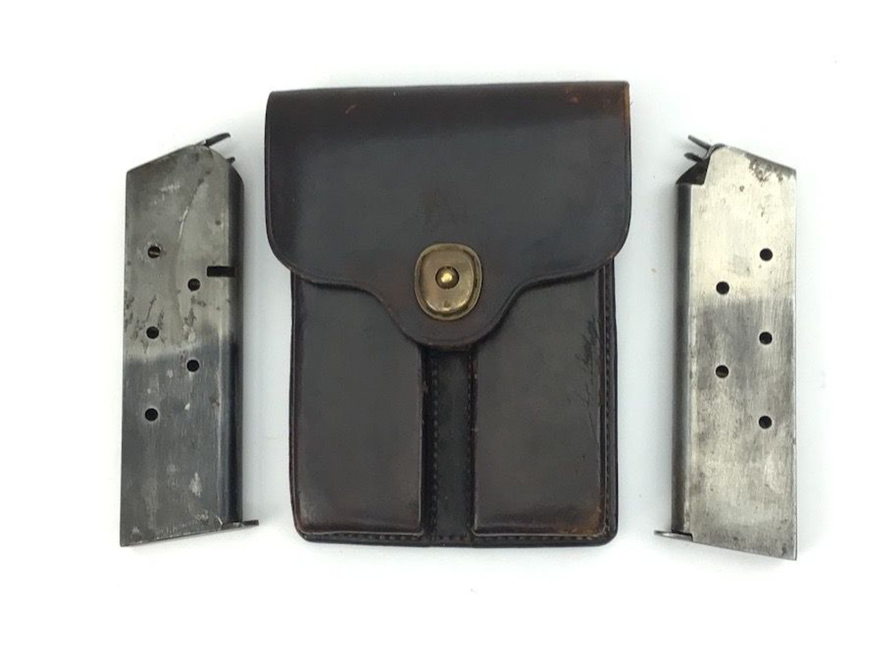 Two Tone 1911 Magazines with Magazine Pouch - 1