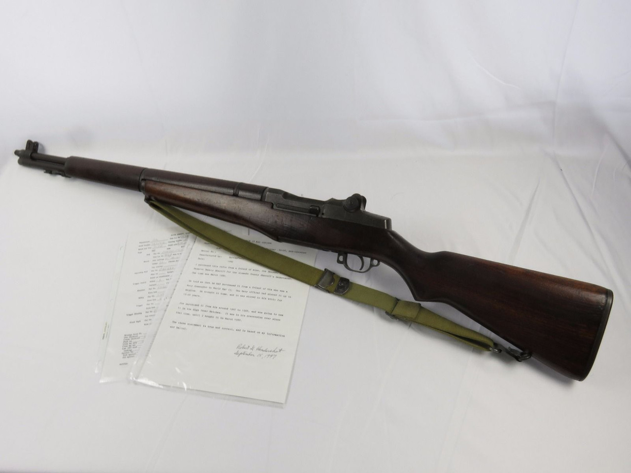 1942 Springfield M1 Garand with Docs - 1