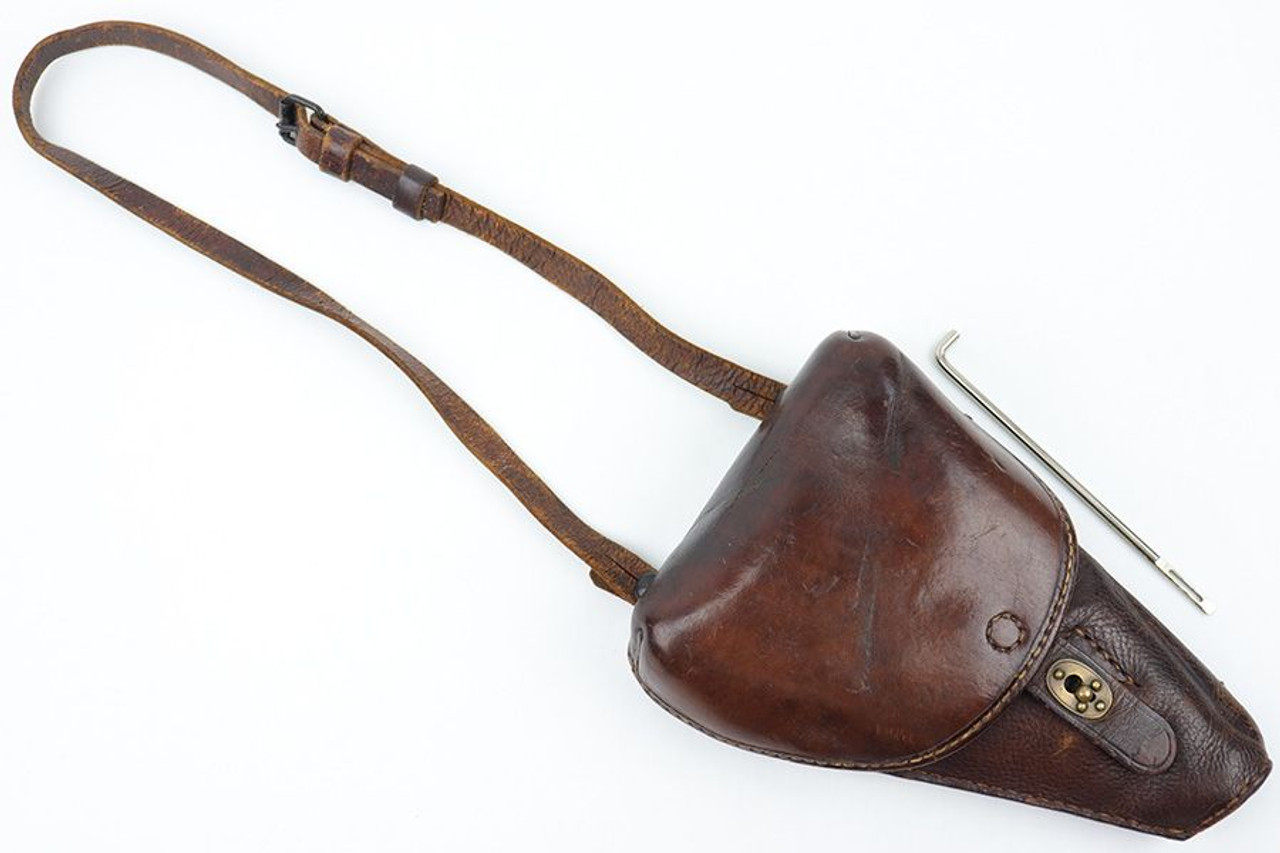 Baby Nambu Shoulder Holster with Cleaning Rod - 1
