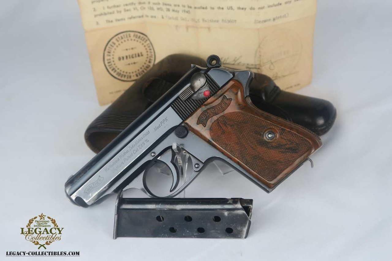 Walther PPK with Capture Document & Holster - 1