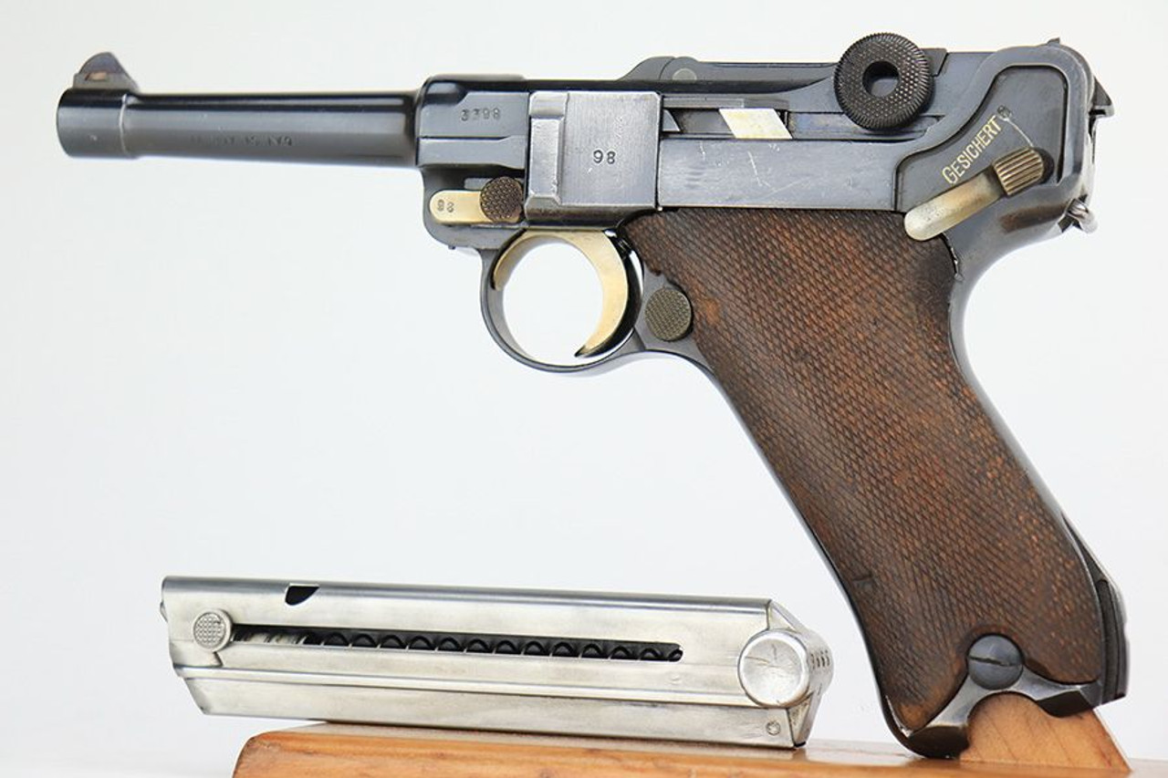 Double-Date DWM Luger - Unit Marked - 1