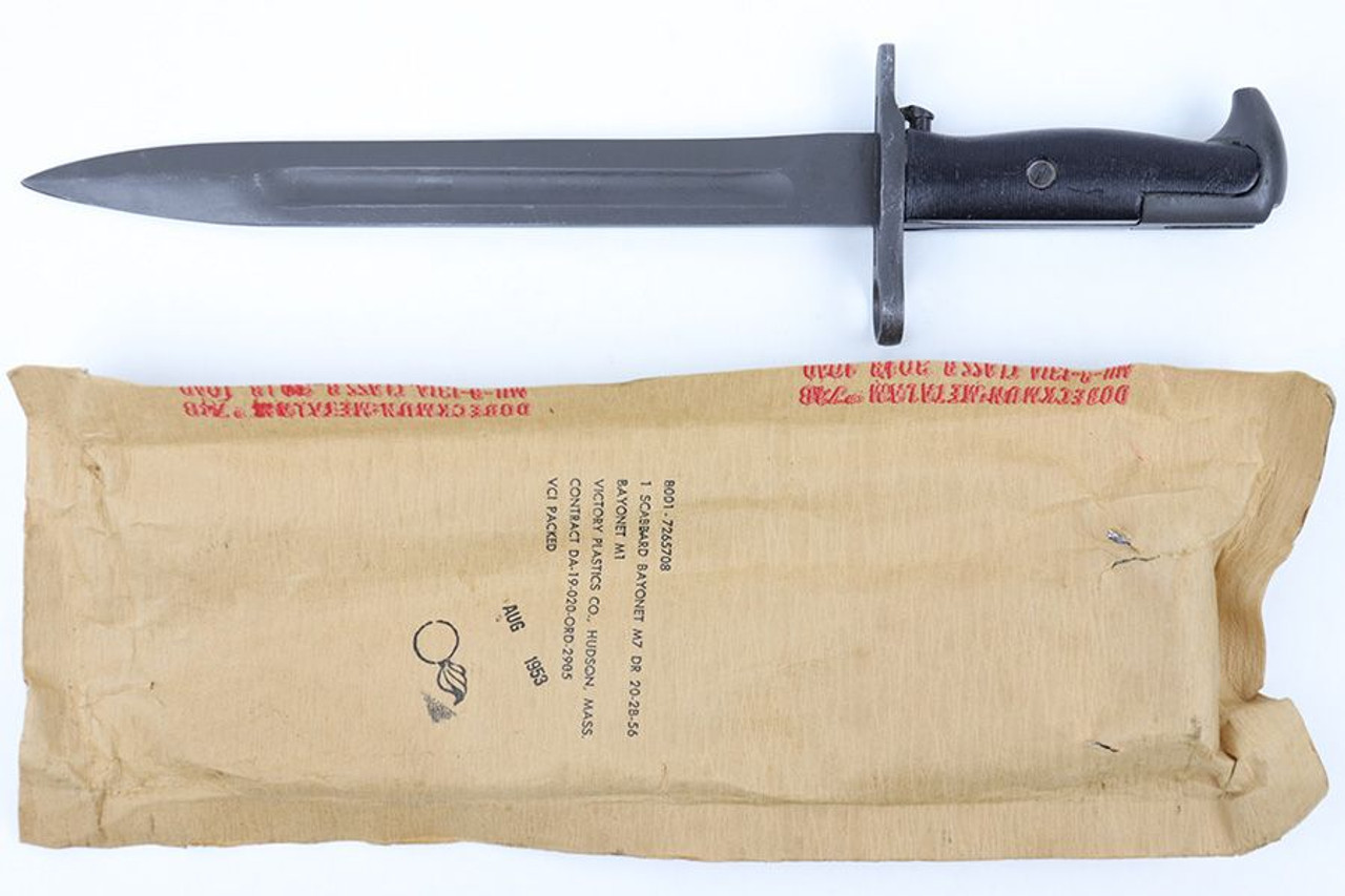 Utica M1 Garand Bayonet with Wrapped Scabbard - 1