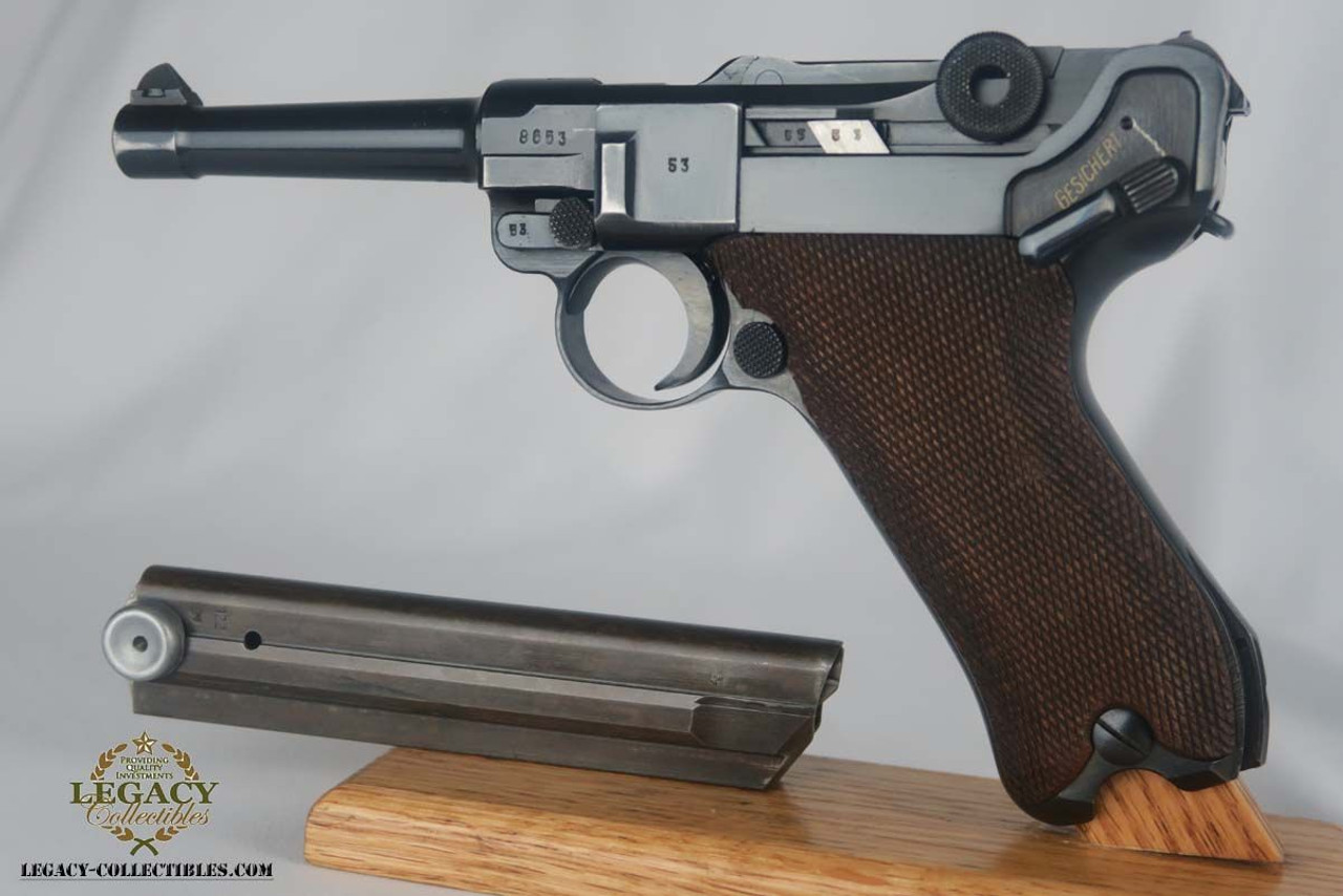1940 '42' Mauser Luger - Matching Magazine - 1