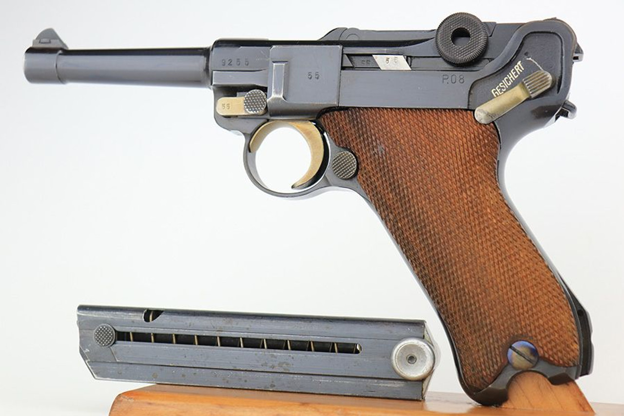 Gorgeous, Rare 1942 Commercial Mauser Banner Luger - 1