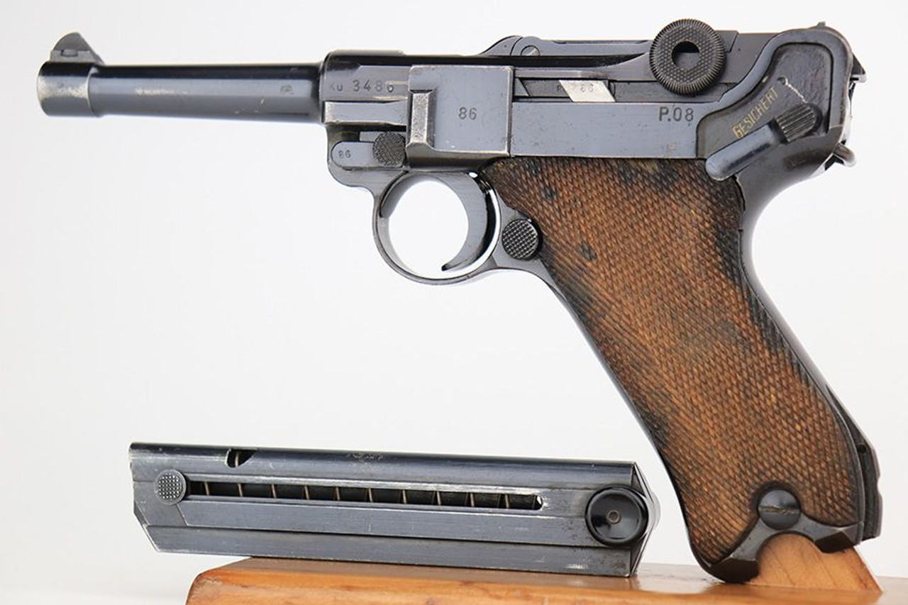 Excellent, Rare 41/42 Code "Ku" Luger - 1