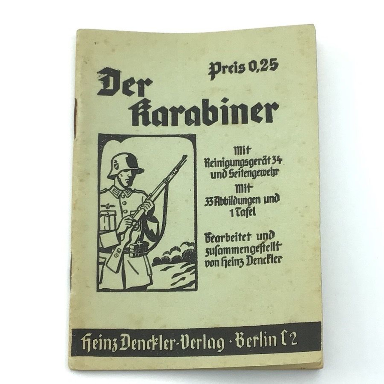 Mauser K98 Rifle Operators Manual - 1