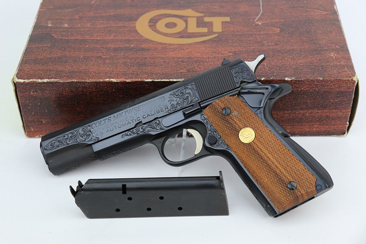 ANIB Factory Engraved Colt Series 70 - 1