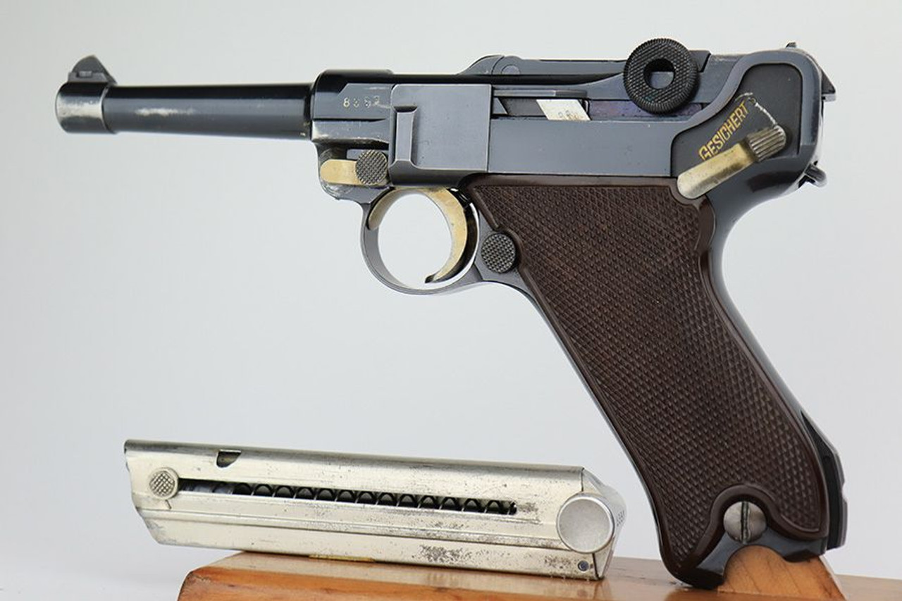 Rare 1937 Krieghoff Luger - Matching Magazine - 1