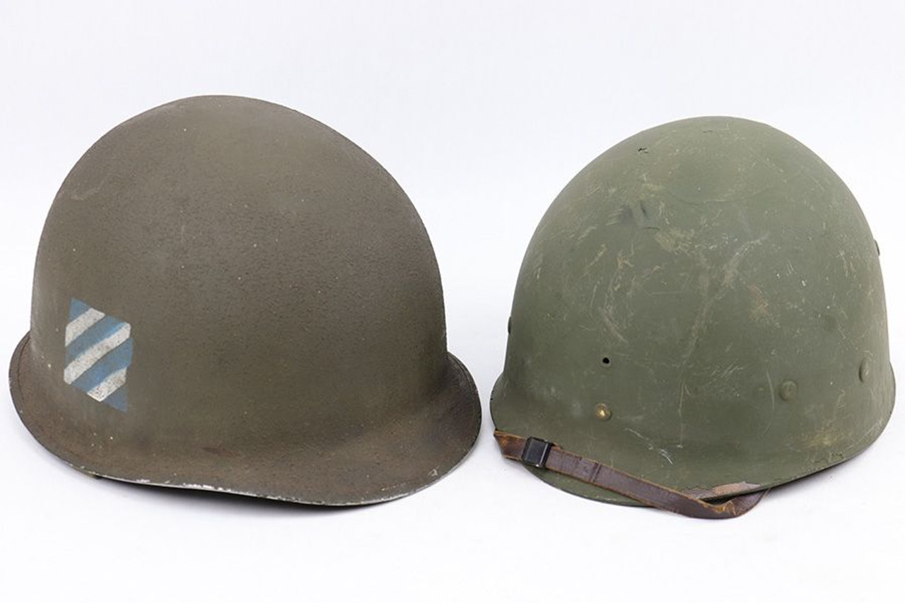 WW2 AEF 3rd Division Helmet - Postwar Liner - 1