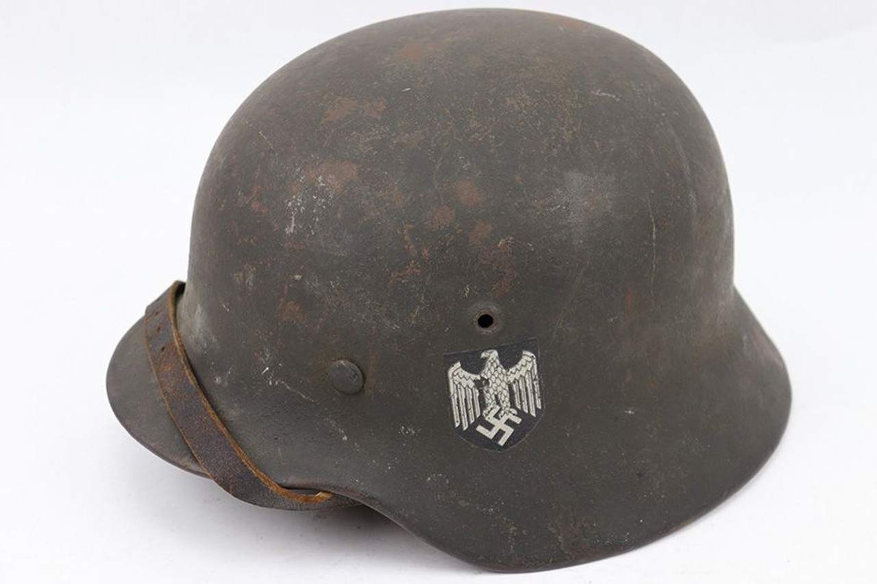 M40 Single Decal German Army Helmet - 1