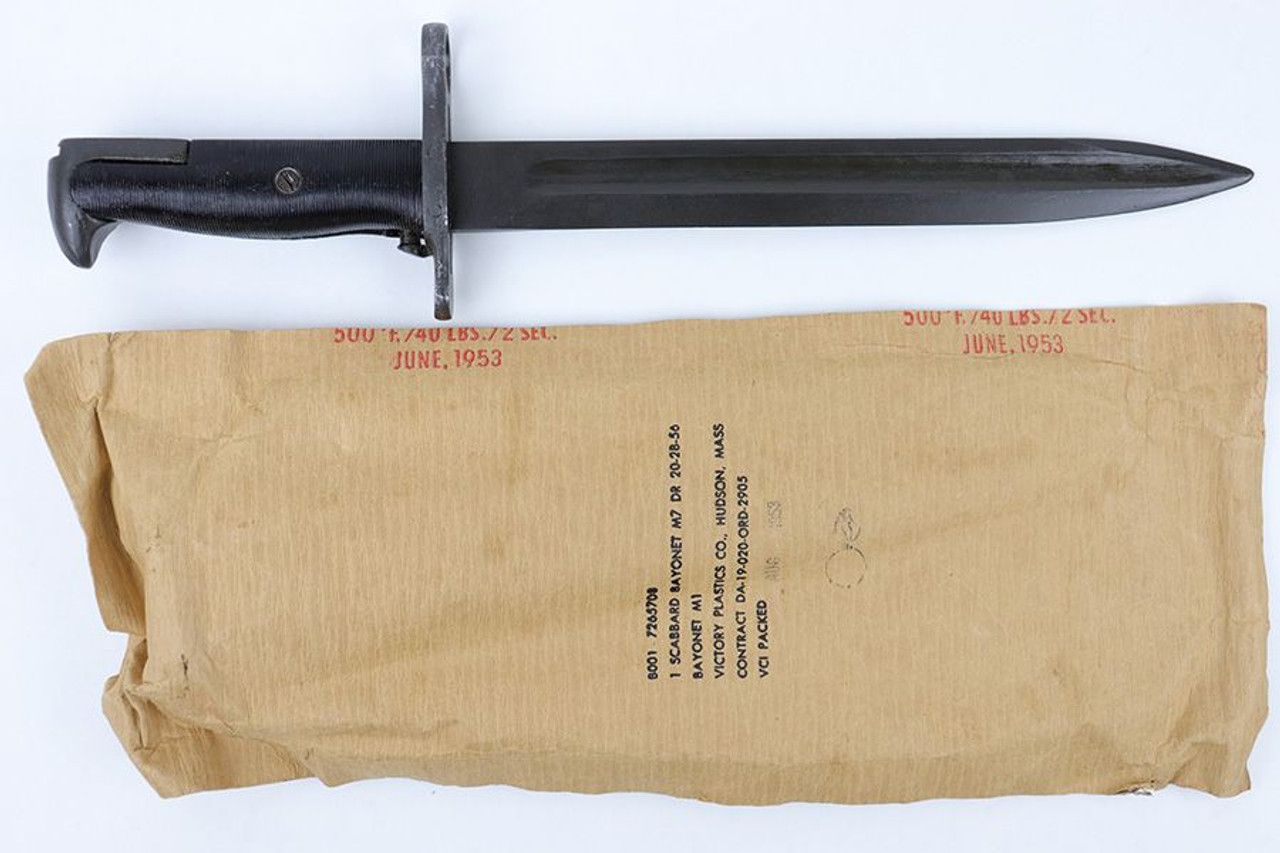 1942 UFH M1 Garand Bayonet - Wrapped Scabbard - 1