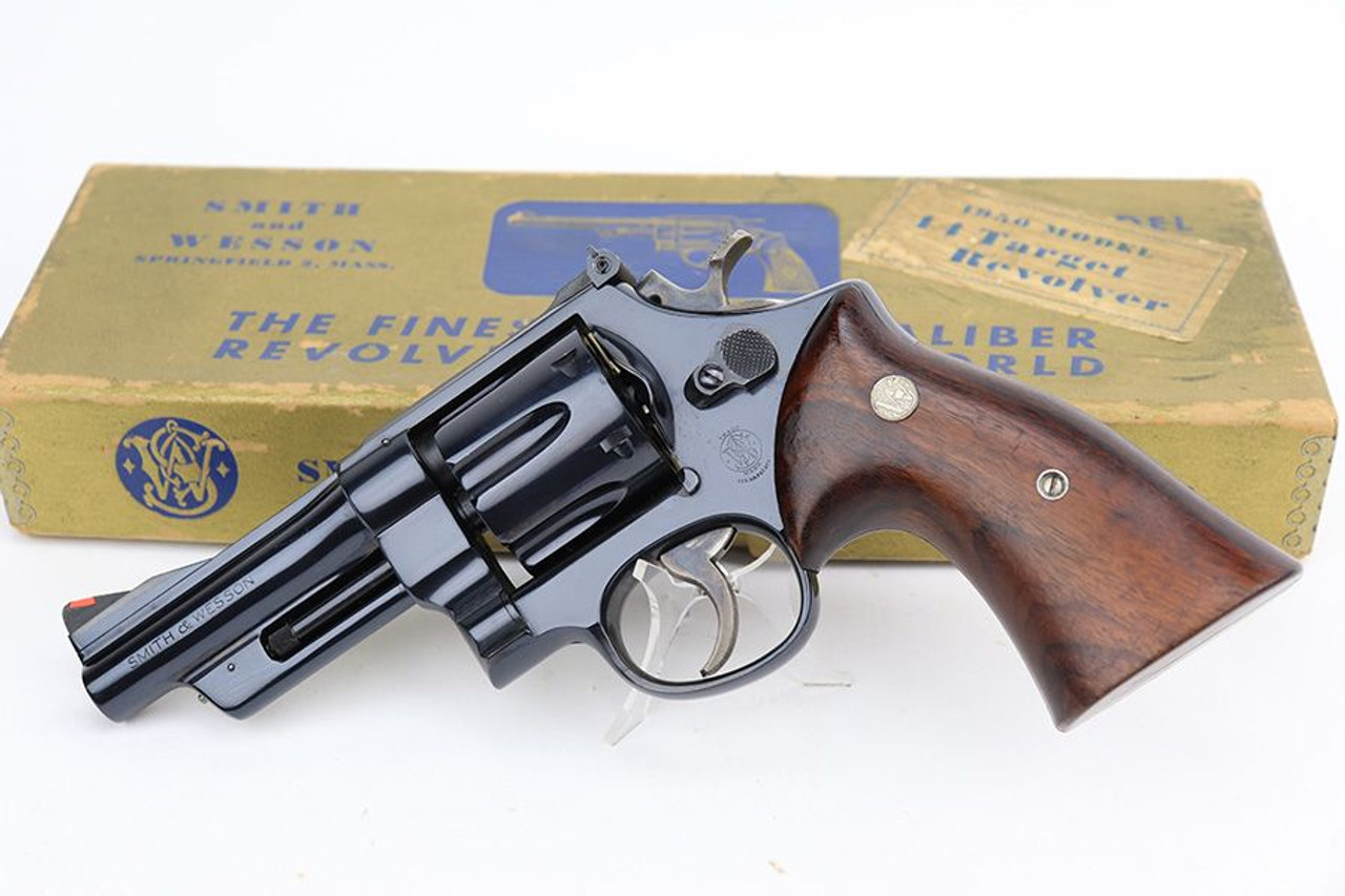 Rare, Boxed Smith & Wesson Model 1950 Target Revolver - 1