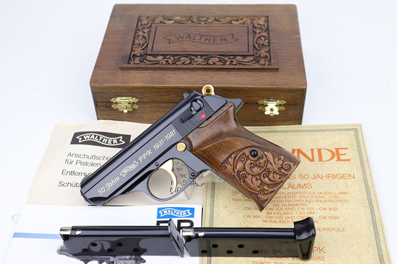 ANIB, Rare Walther PPK - 50th Anniversary - 1