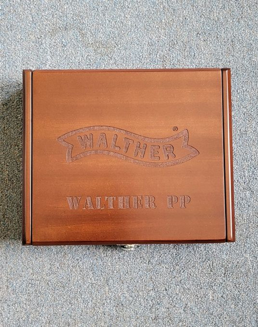 Walther PP Open Display Case - Walther Banner - 1