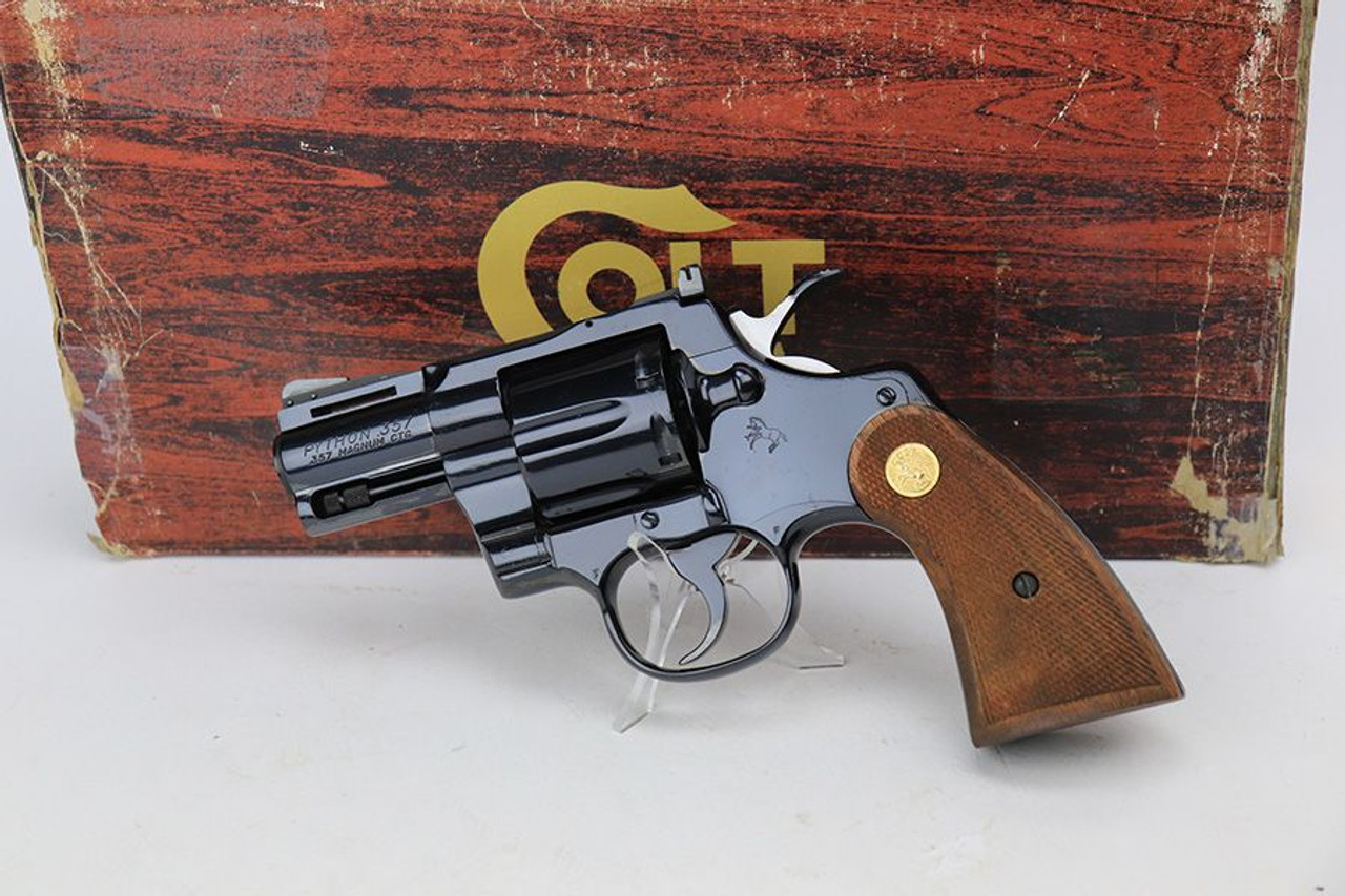 Beautiful, Boxed Colt Python - Scarce 2.5" Barrel - 1