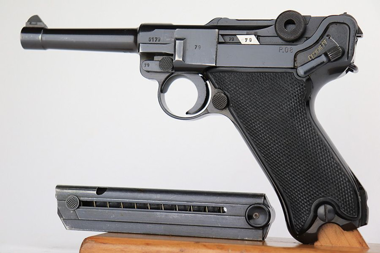 Stunning 1941 Black Widow Mauser Luger - BYF 41 - 1