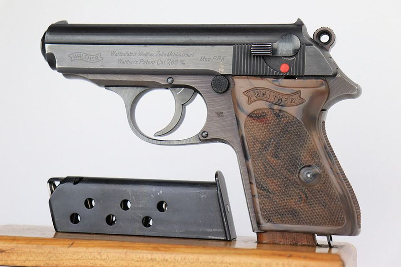 Beautiful Police Eagle/C Walther PPK - Plum Color With Grey Grip - 1