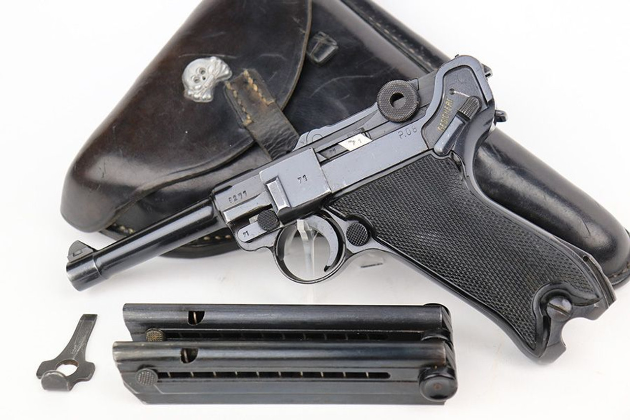 Minty 1942 "Black Widow" Mauser Luger Rig - BYF 42 - 1