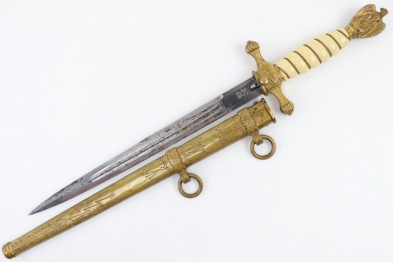 Etched Kriegsmarine Dagger by Eickhorn - 1