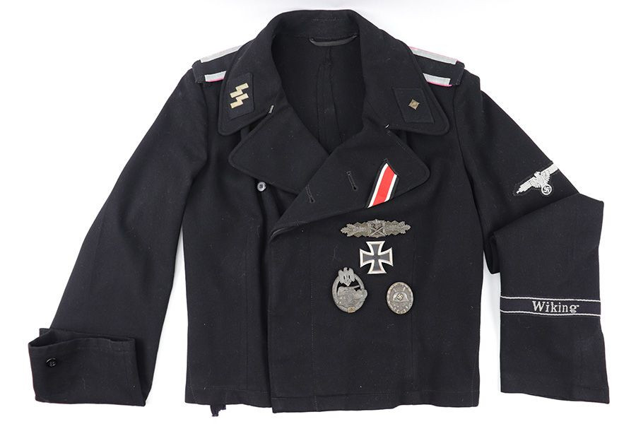 SS Panzer Officer Tunic - Wiking Division with Medals - 1