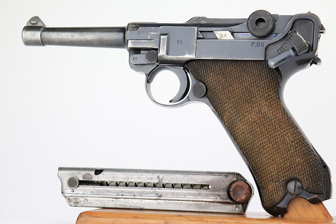 1917 DWM / Mauser Luger - Deathshead - 1