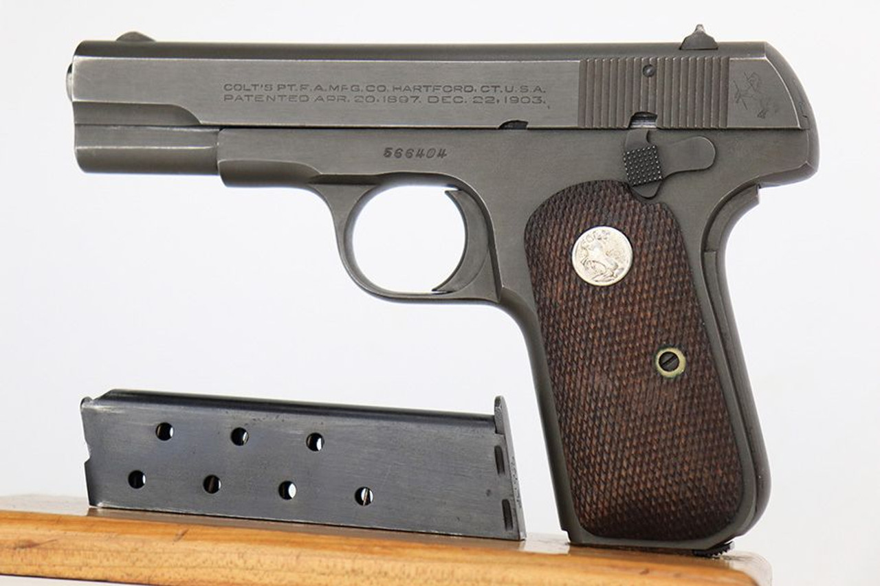 Beautiful US Property Marked Colt M1903 Pocket Hammerless - With Letter - 1