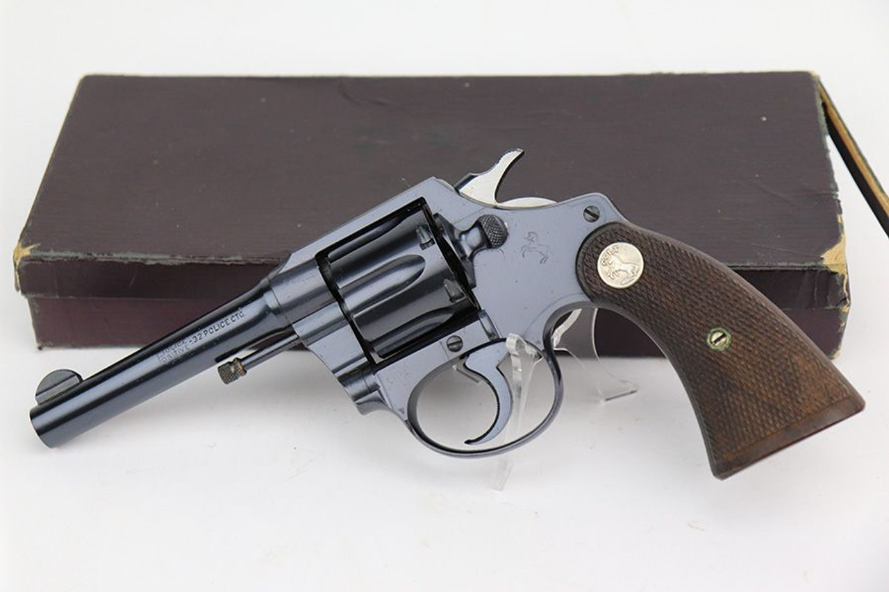 Mint, Boxed Colt Police Positive Revolver - 1934 Mfg - 1