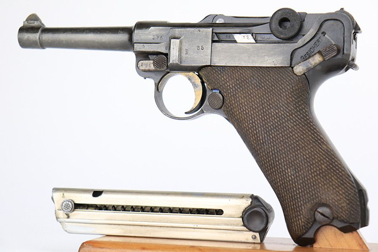 1918 Erfurt Luger - Matching Magazine - 1