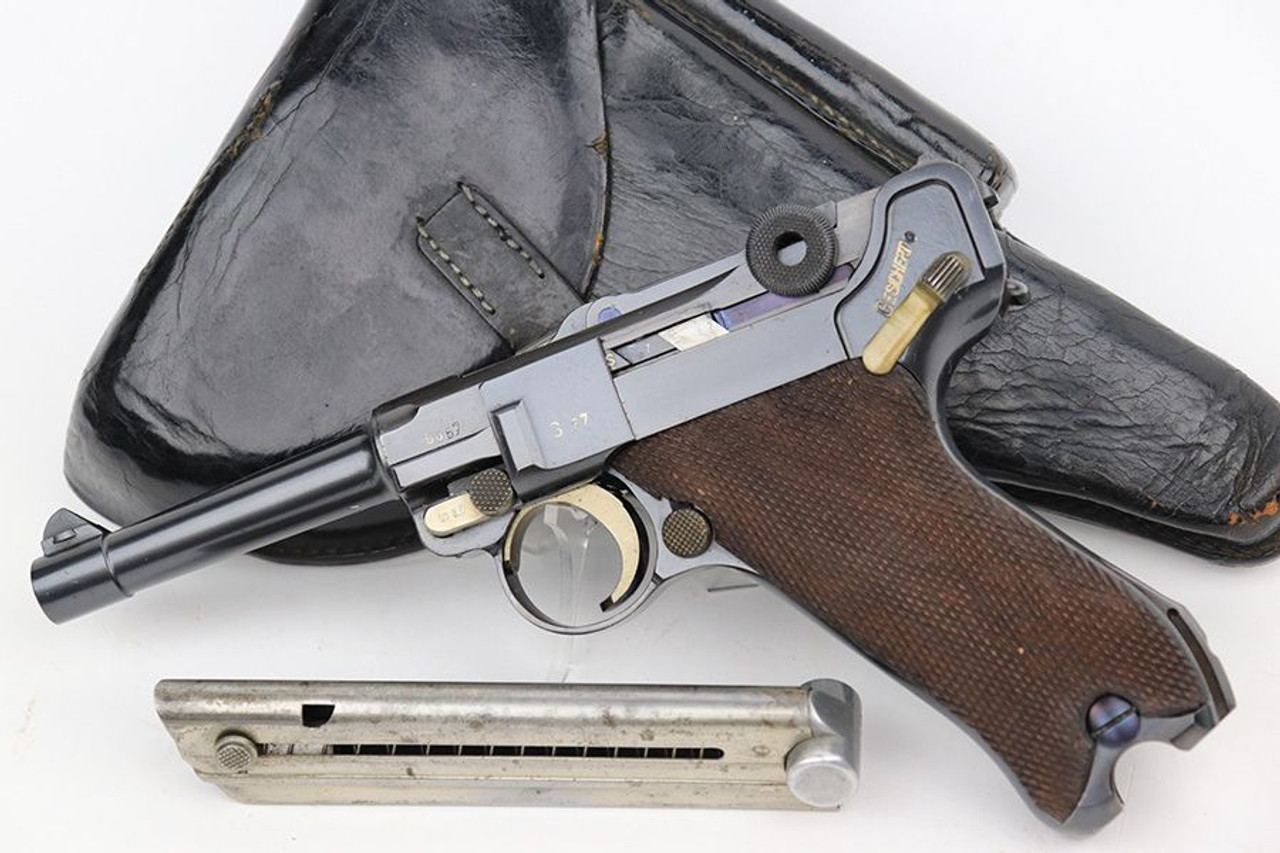 Excellent K Date Mauser Luger Rig - 1