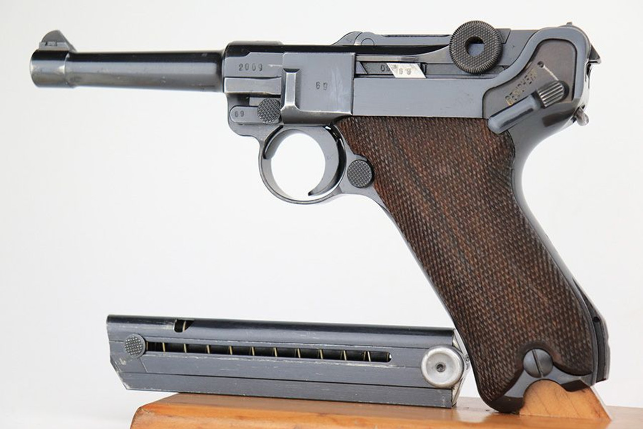 Excellent 1940 Navy Mauser Luger - Matching Magazine - 1