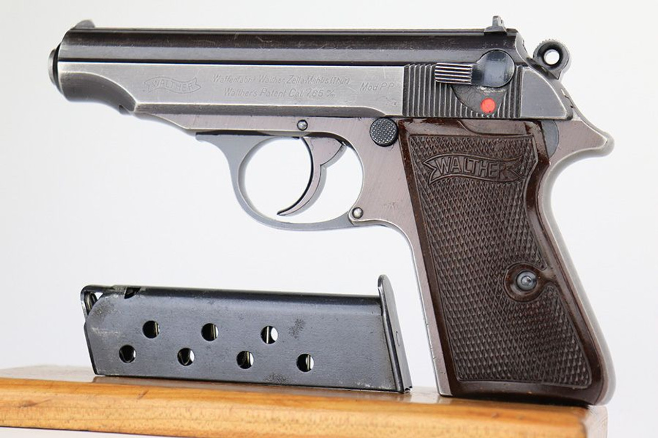 Waffen Walther PP - Scarce Red Grips - 1