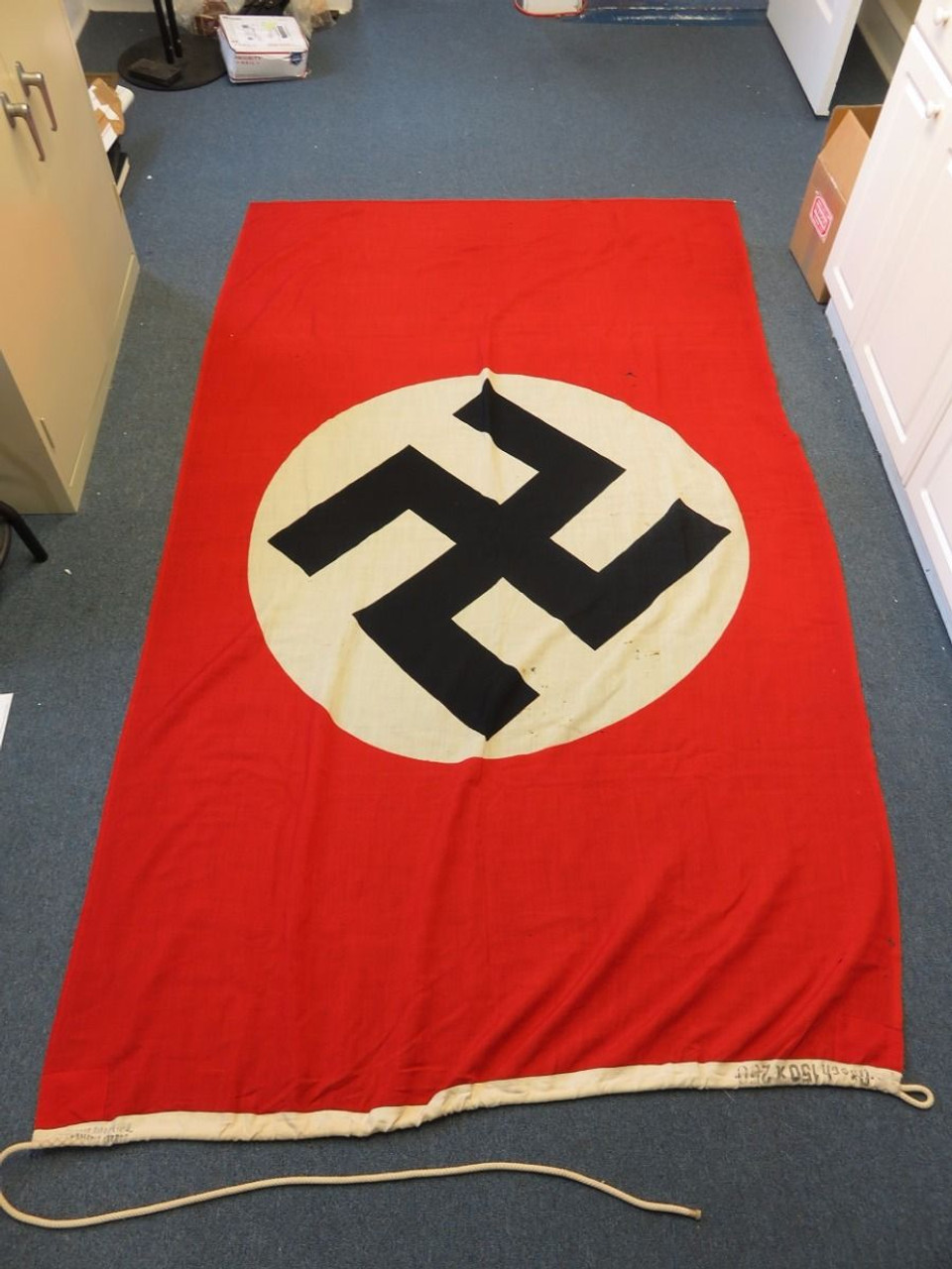 Large Kriegsmarine Navy Banner Flag - 1