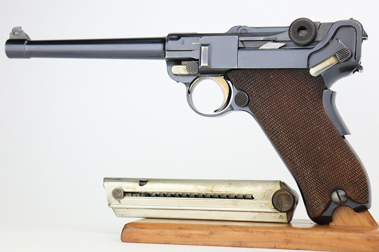 SOLD-  Commercial DWM Model 1906 Luger - Navy Barrel  - 1