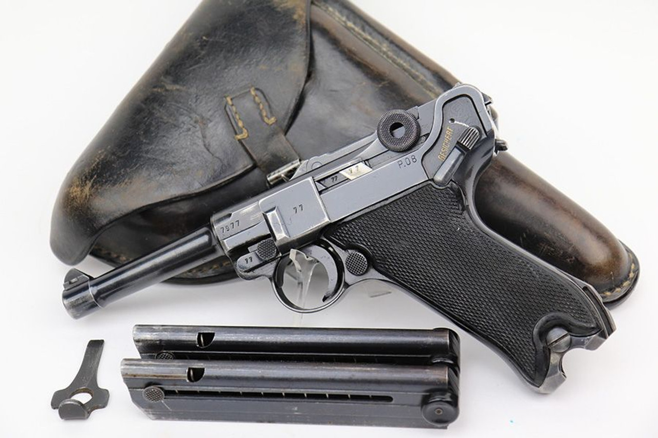 1942 "Black Widow" Mauser Luger Rig - 1