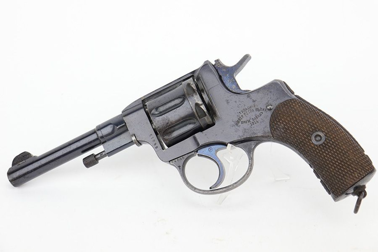 Scarce 1914 Russian Nagant M1895 Revolver - Single Action Only - 1