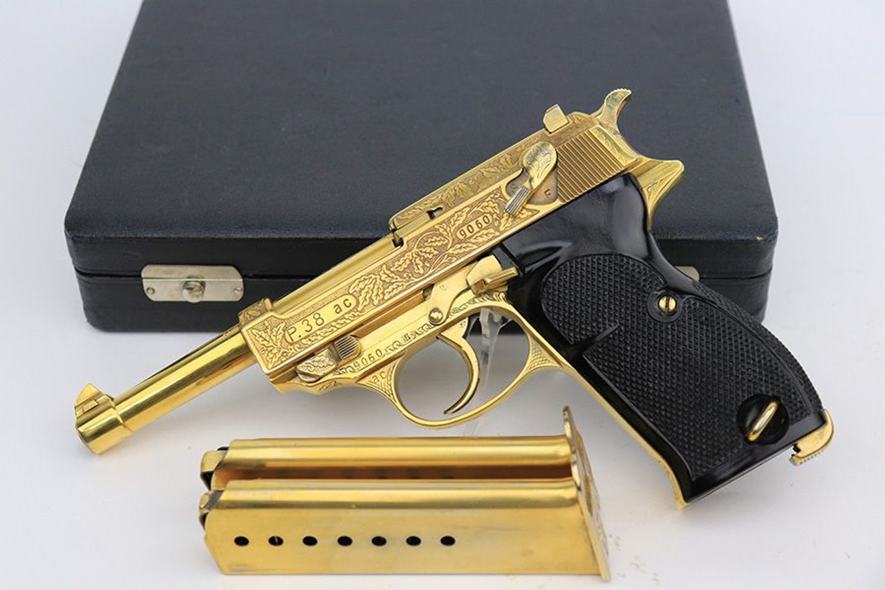 Gold Engraved Walther P.38 - AC No Date - 1