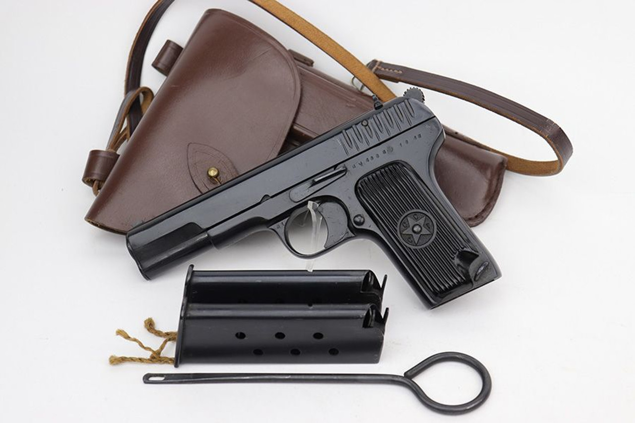1943 Soviet Tokarev TT-33 Rig - Two Matching Magazines - 1