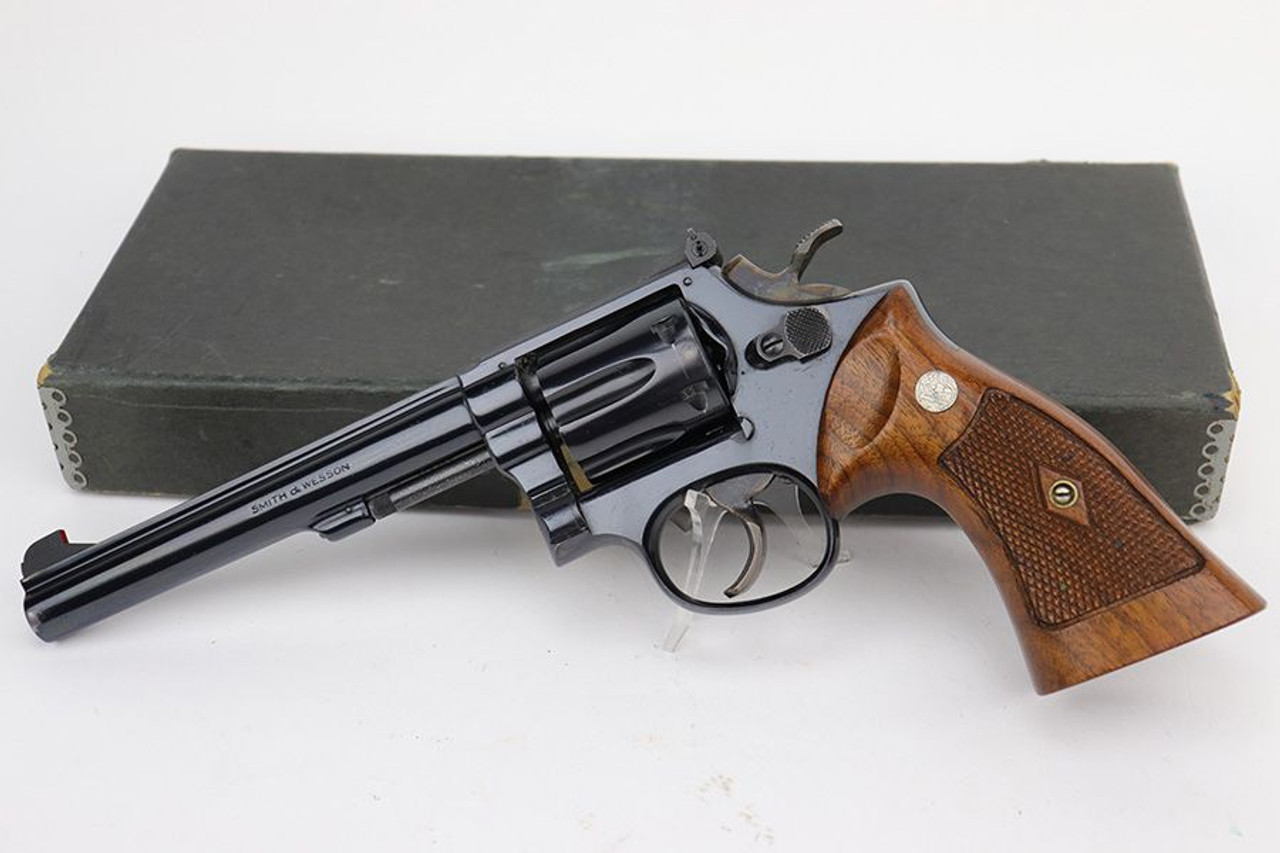Minty, Boxed 1955 Smith & Wesson K-22 Masterpiece Revolver - 1