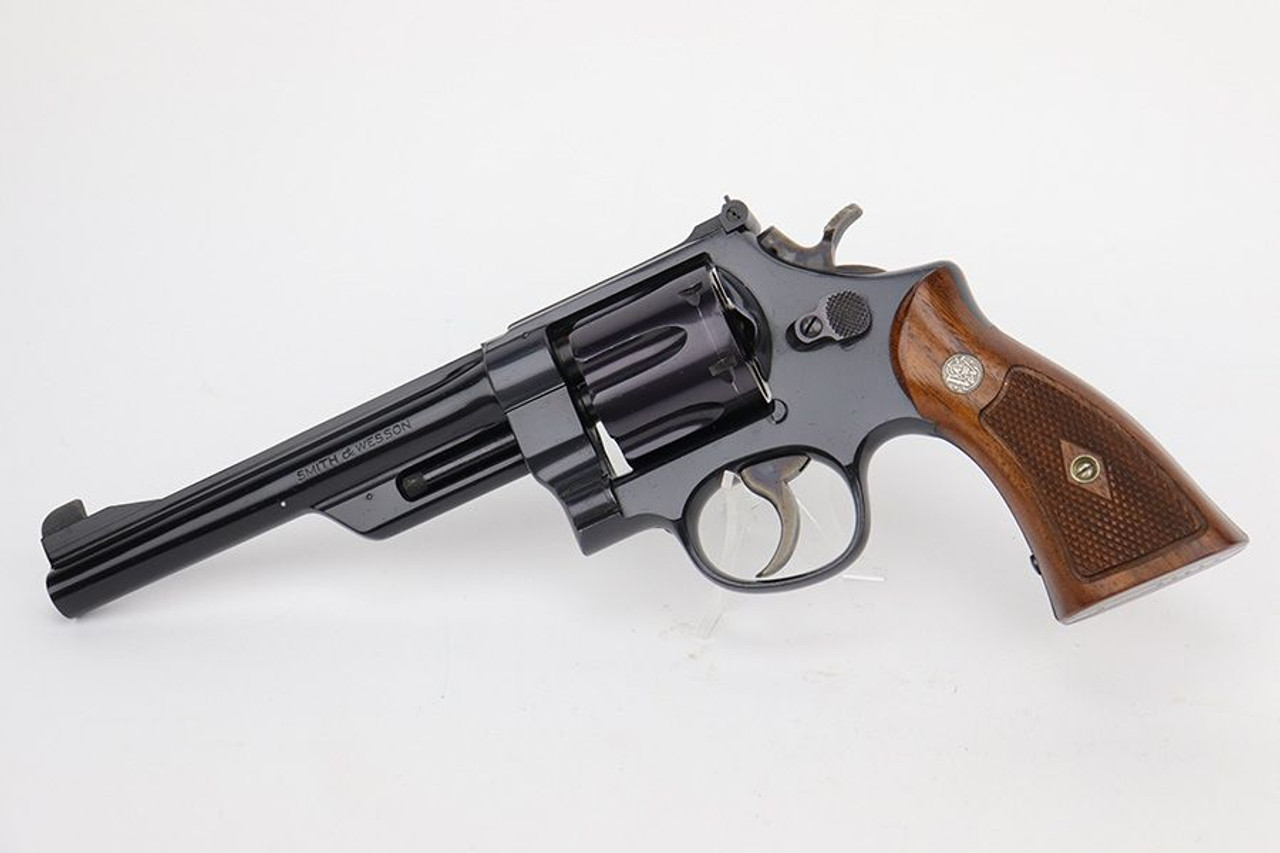 Minty, Boxed Smith & Wesson 38/44 Outdoorsman Model 1950
