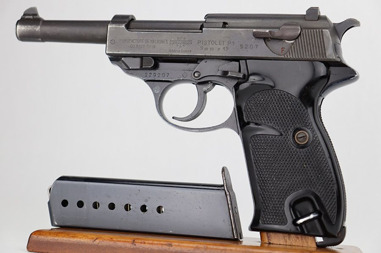 Excellent Manurhin Model P1 - West Berlin Police - 1
