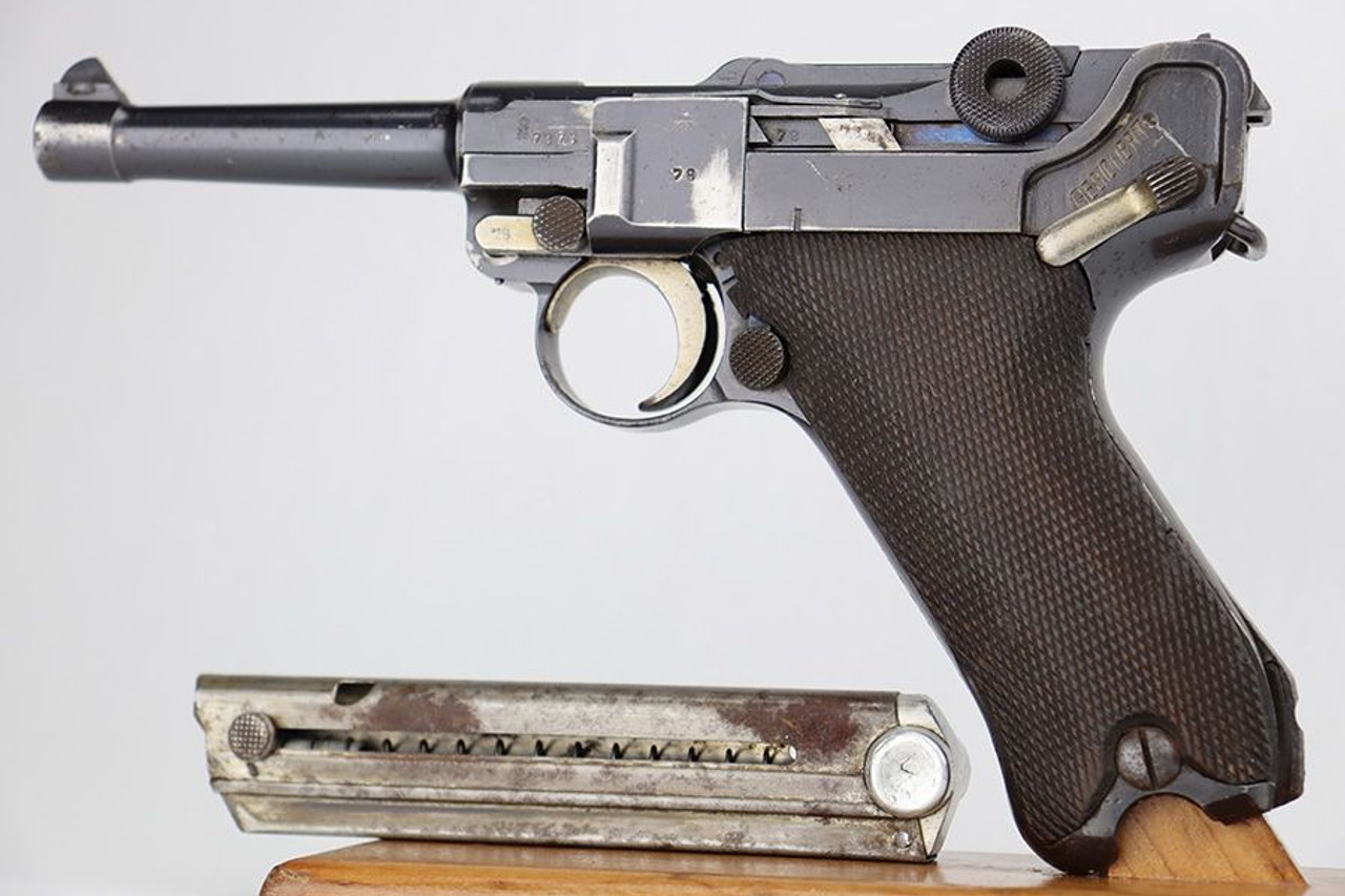 Scarce DWM "Sneak" Police Luger - 1