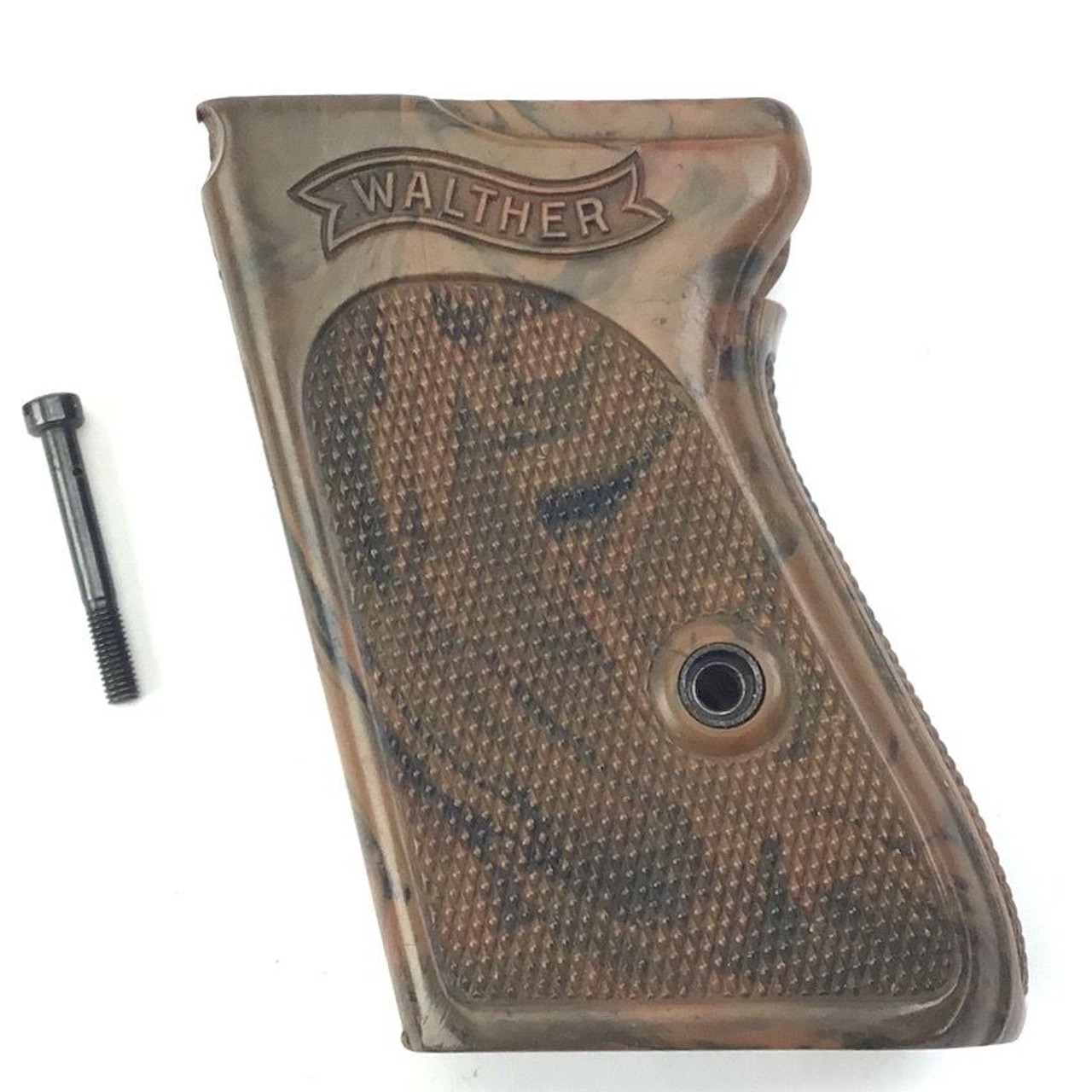 Early Walther PPK Grip and Screw - 1